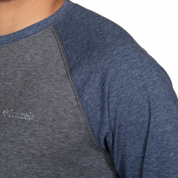 NWT Columbia Men’s Long Sleeve Raglan Tee - Picture 5 of 7